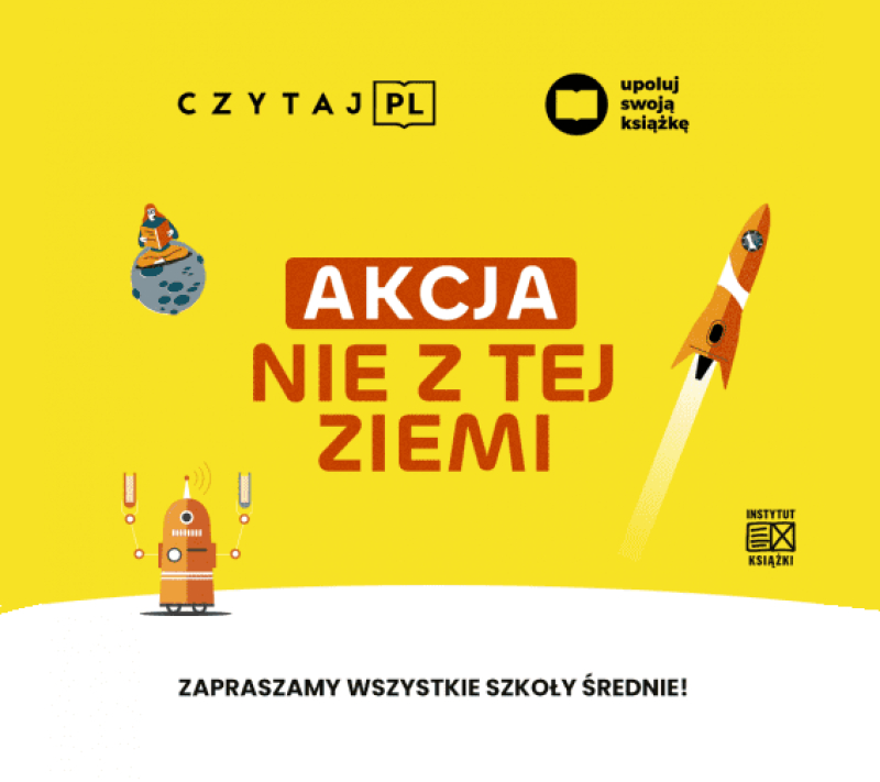 Wystartowała rekrutacja szkół do akcji Instytutu Książki „Upoluj swoją książkę”