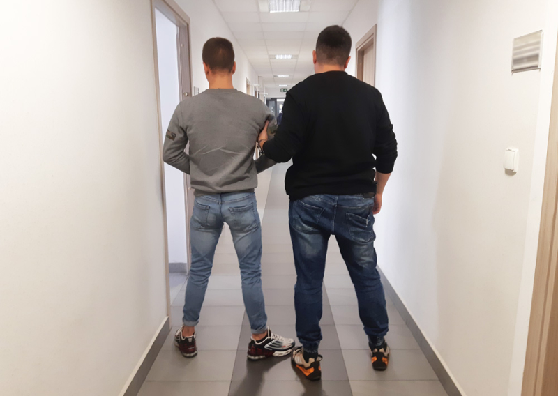 Był poszukiwany za spowodowanie uszczerbku na zdrowiu