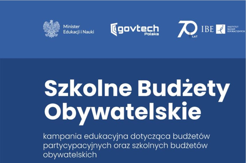 Szkolne budżety obywatelskie – kampania edukacyjna