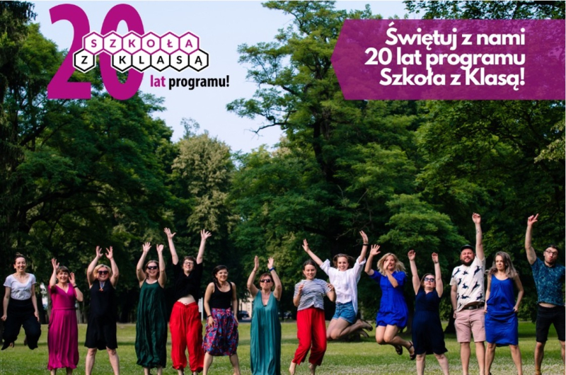 Warsztaty z improwizacji, pisania Loesje i praktyki mindfulness. Świętujemy 20-lecie Szkoły z Klasą