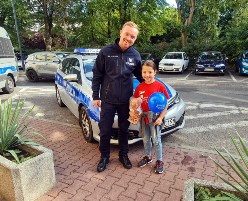Policjanci odnaleźli skradziony rower dziewczynki