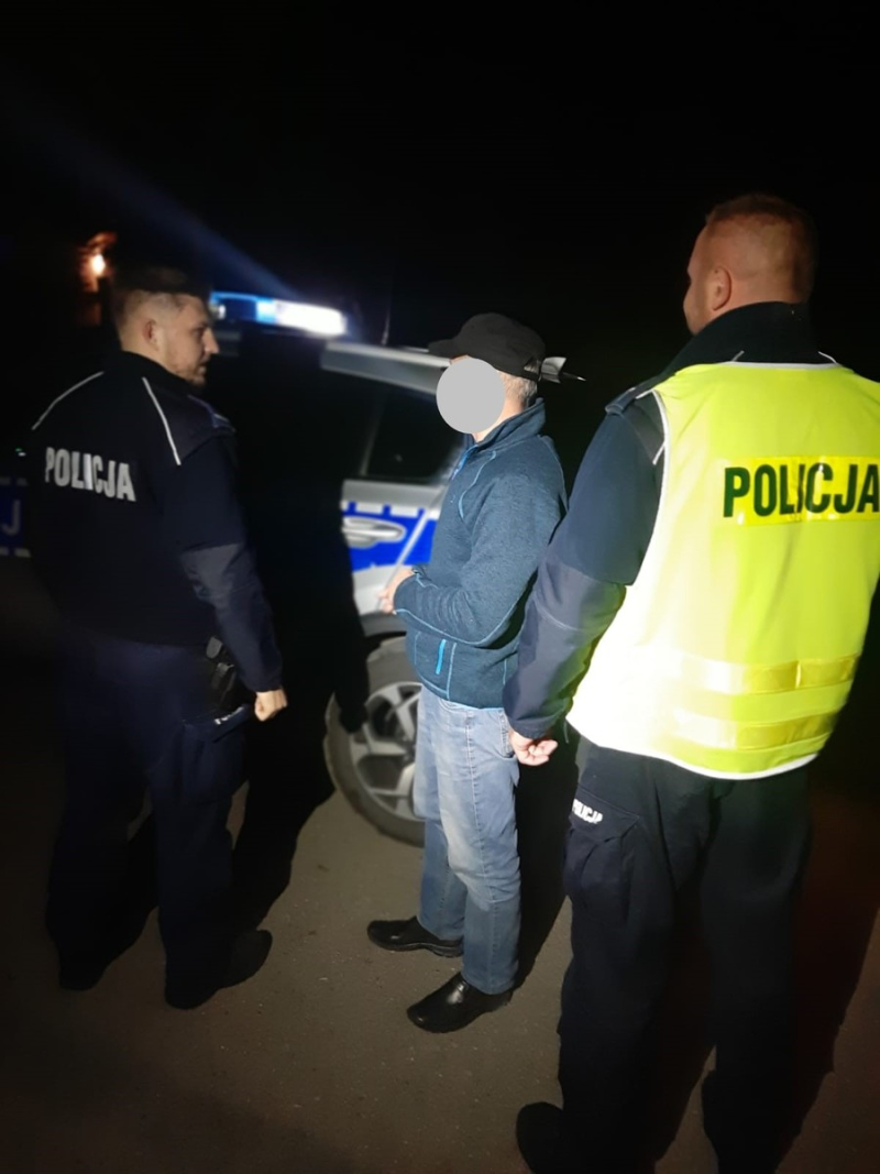 Czosnowcy policjanci odnaleźli 71-latka