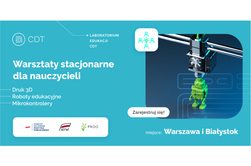 Laboratorium edukacji CDT - warsztaty dla nauczycieli