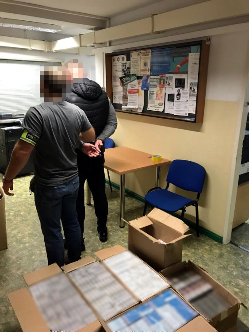 Kryminalni zabezpieczyli 59 000 sztuk papierosów bez akcyzy
