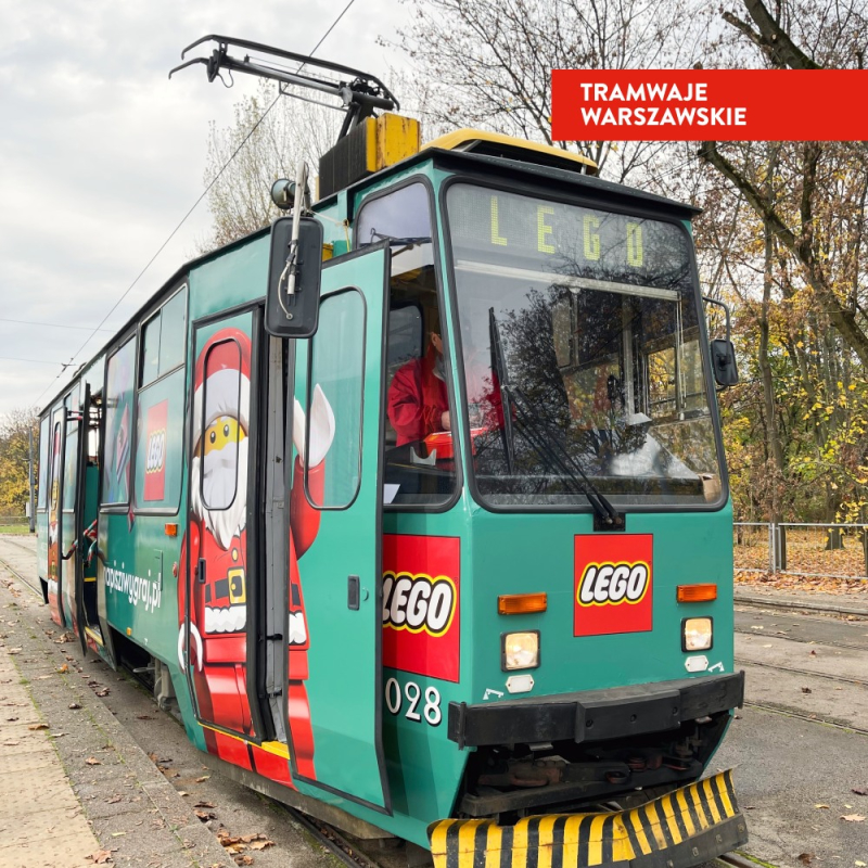 Tramwaj LEGO Warszawa