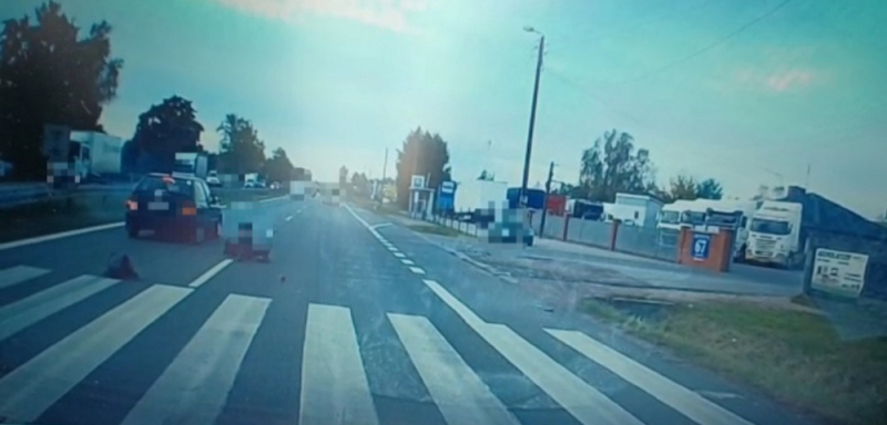 Popatrz, zapamiętaj i nigdy nie wyprzedzaj na przejściu dla pieszych!
