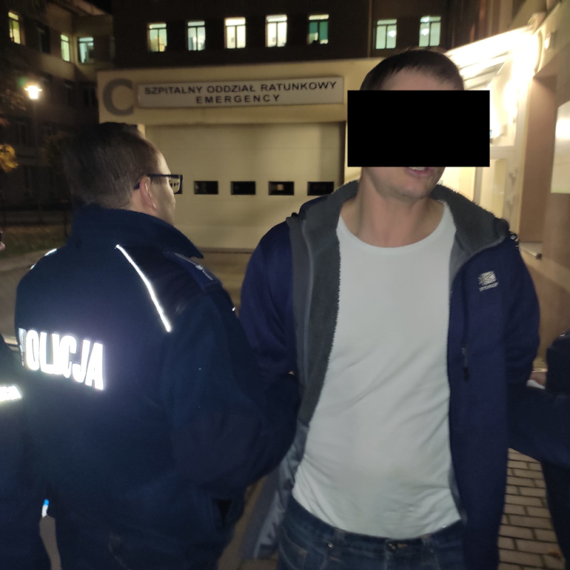 Brutalne pobicie, obywatelska pomoc i policyjne zatrzymanie