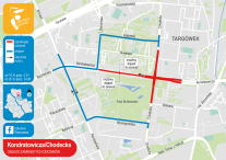 Kolejne zmiany w ruchu na Kondratowicza