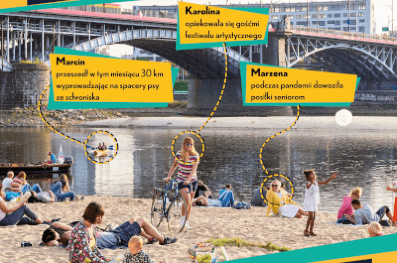 Warszawa dumna z wolontariuszy