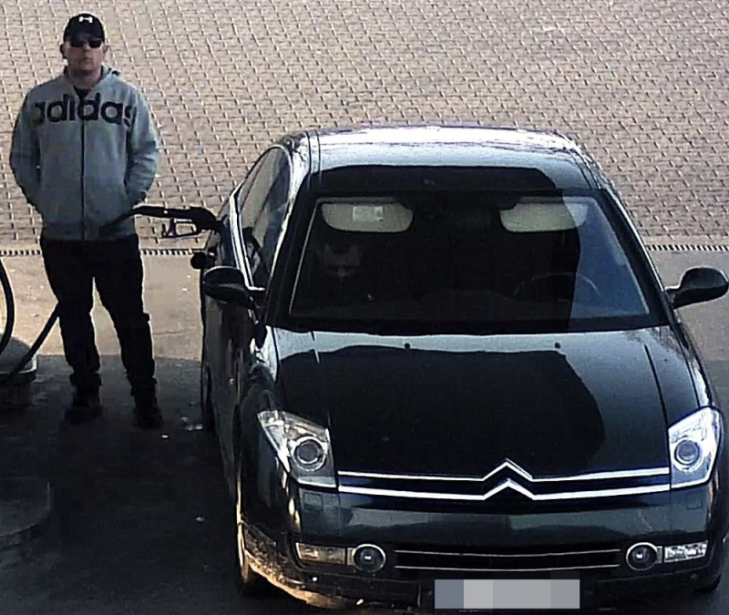 Kradzież paliwa - szukamy tego kierowcy