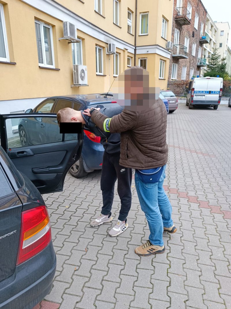 Zaatakował pod swoim domem