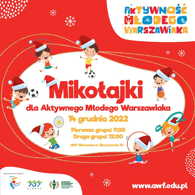 Mikołajki dla Aktywnego Młodego Warszawiaka