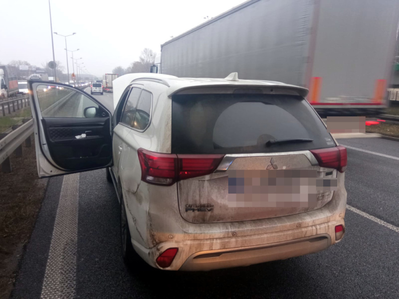 Zatrzymany w skradzionym w Niemczech mitsubishi
