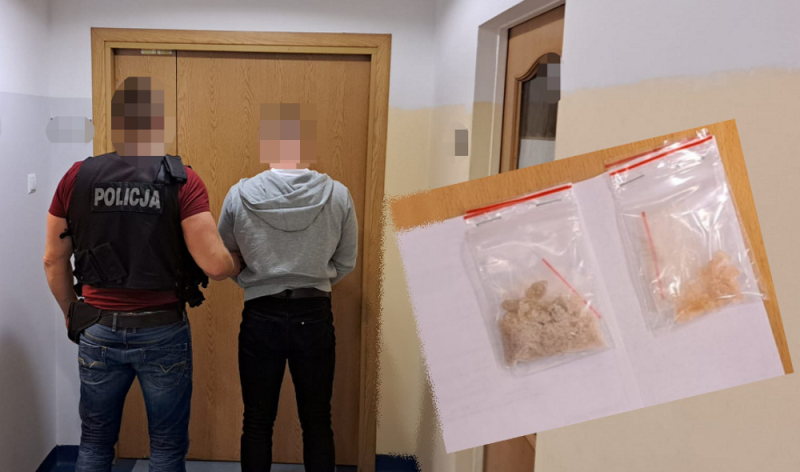 Najpierw się zatrzymał, później się rozmyślił - był pijany i miał narkotyki