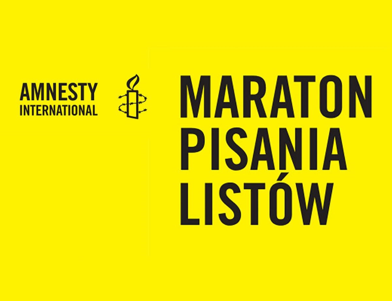 Międzynarodowy Dzień Praw Człowieka - Maraton Pisania Listów