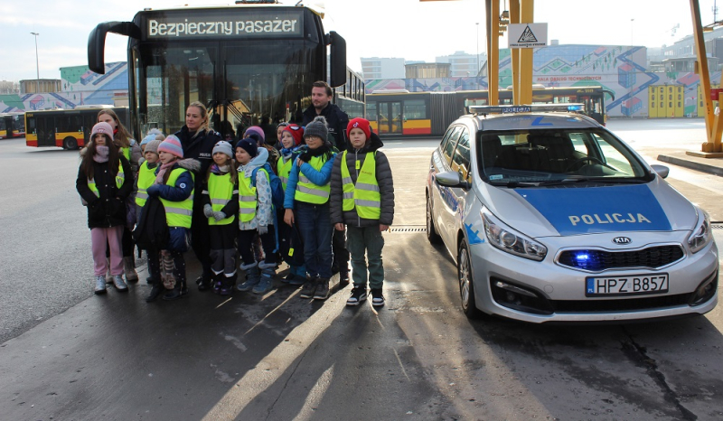 Inauguracja działań profilaktycznych pn. „Bezpieczny pasażer - lekcja edukacyjna”