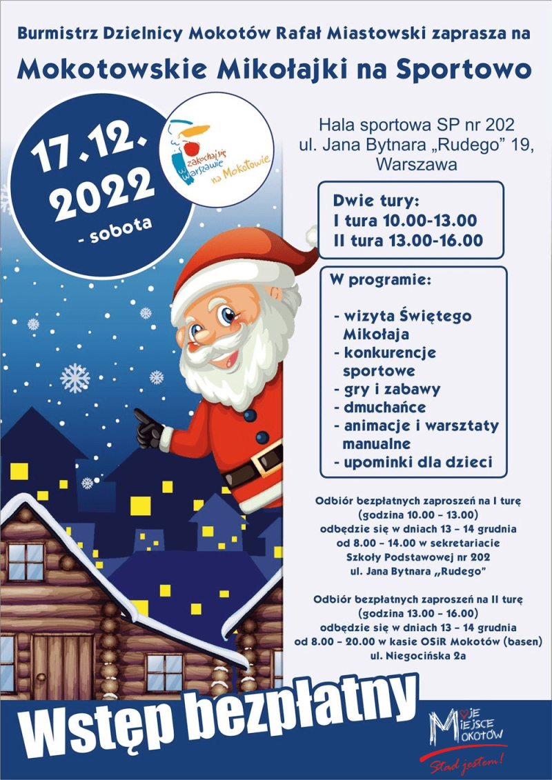 Mokotowskie Mikołajki na sportowo