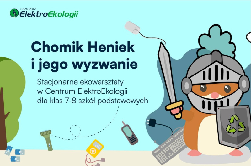 Podejmij wyzwanie chomika Heńka! | Warsztaty dla szkół