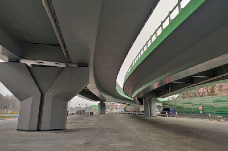 Przygotowania do otwarcia estakady na Żołnierskiej