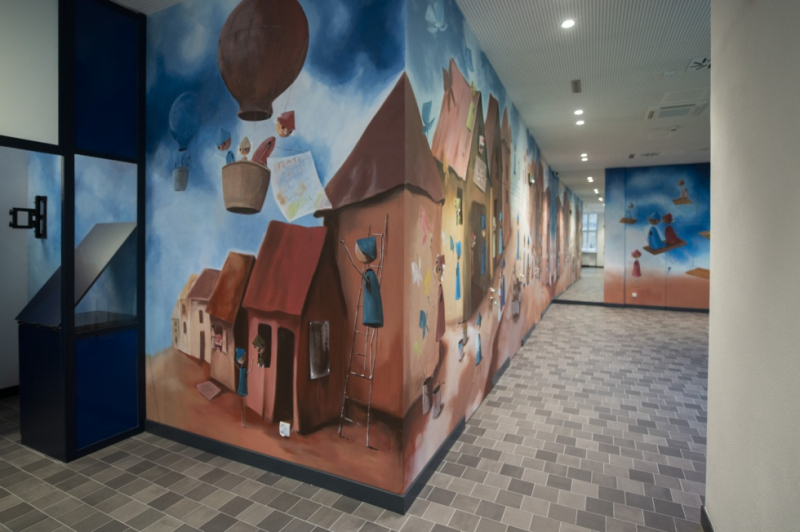 Świat Ludzieńków - wystawa malarstwa Dariusza Twardocha w Teatrze Baj