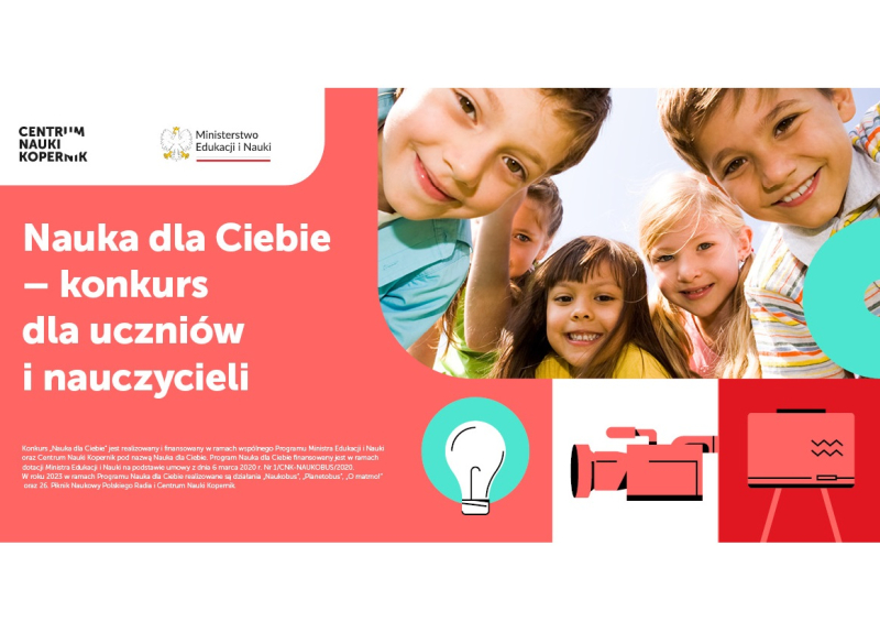 Konkurs „Nauka dla Ciebie” – zgłoś drużynę już dziś!