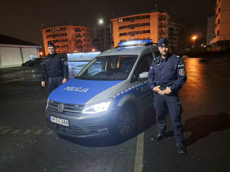 Policjanci z sercem na dłoni