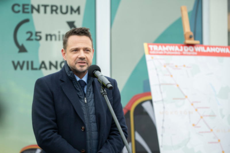 W 25 minut z Wilanowa do centrum