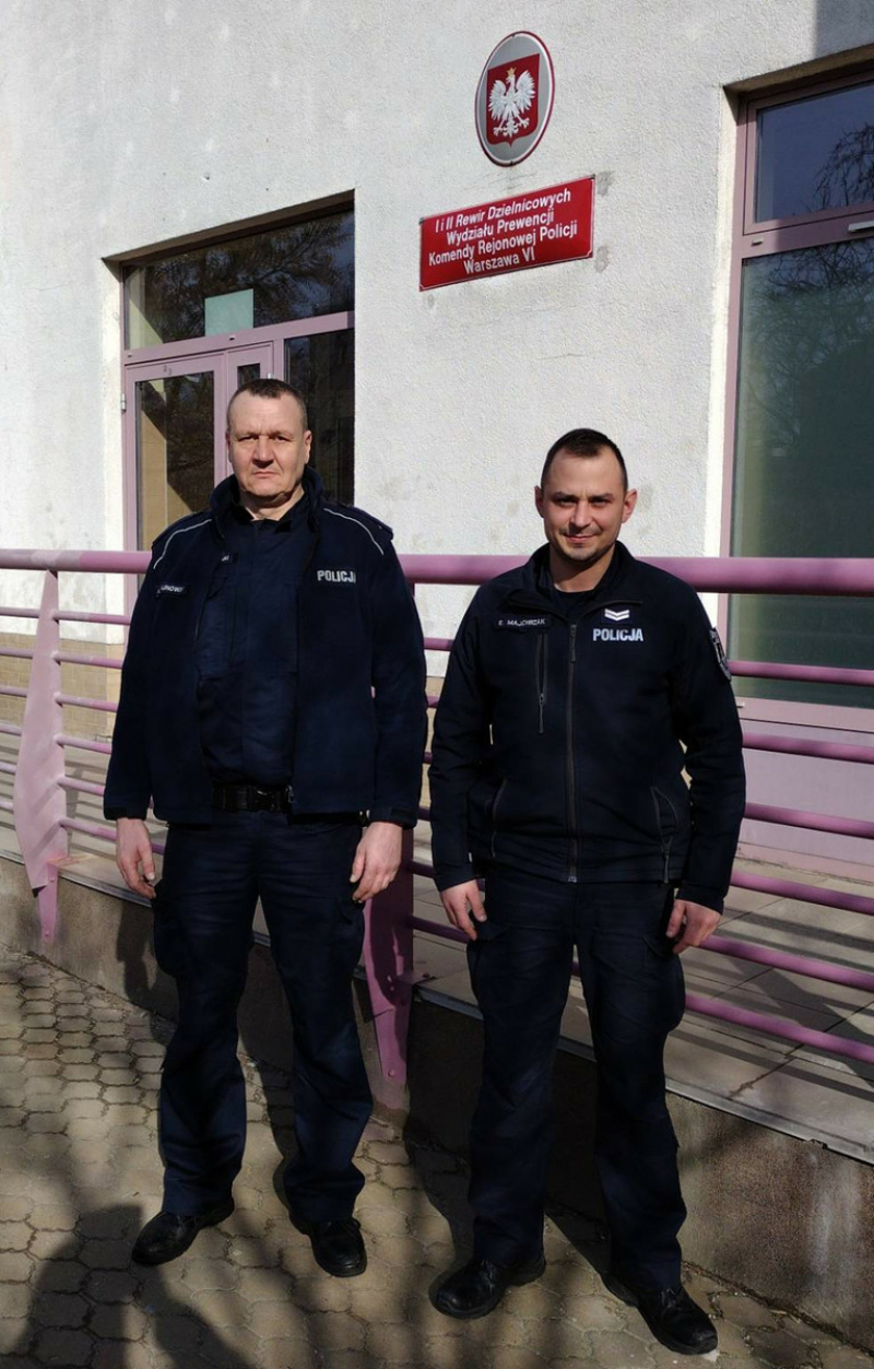 Dzielnicowi pomogli młodej kobiecie będącej w kryzysie