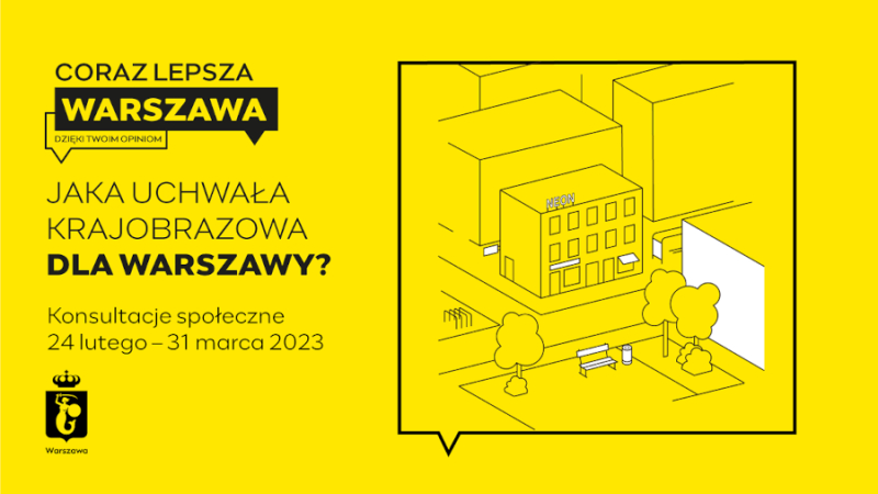 Ładniej w Warszawie z uchwałą krajobrazową