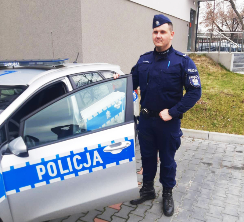 W czasie wolnym od służby zatrzymał nietrzeźwego kierowcę