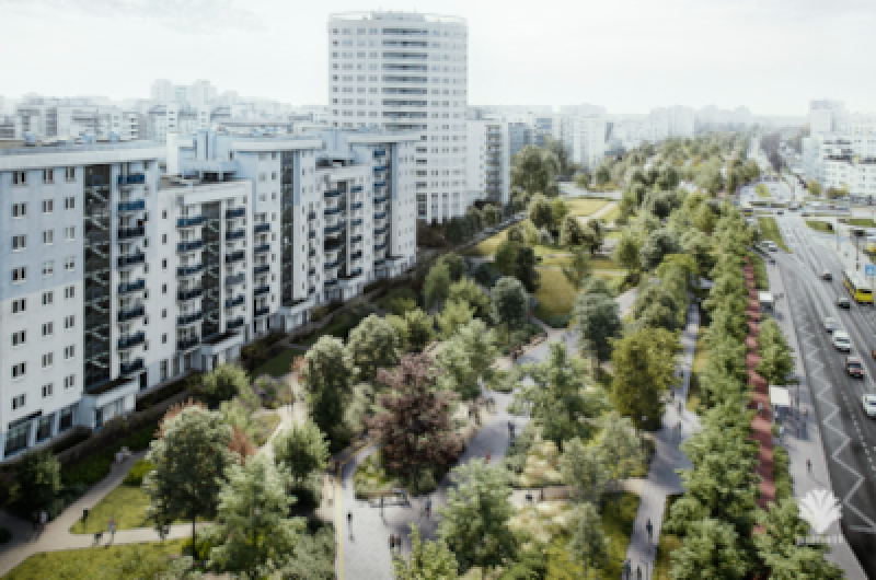 Park na Ursynowie z zapewnionym finansowaniem