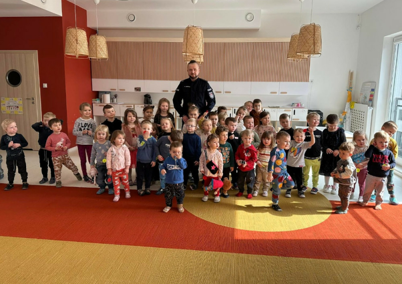 Przedszkolne zajęcia o bezpieczeństwie