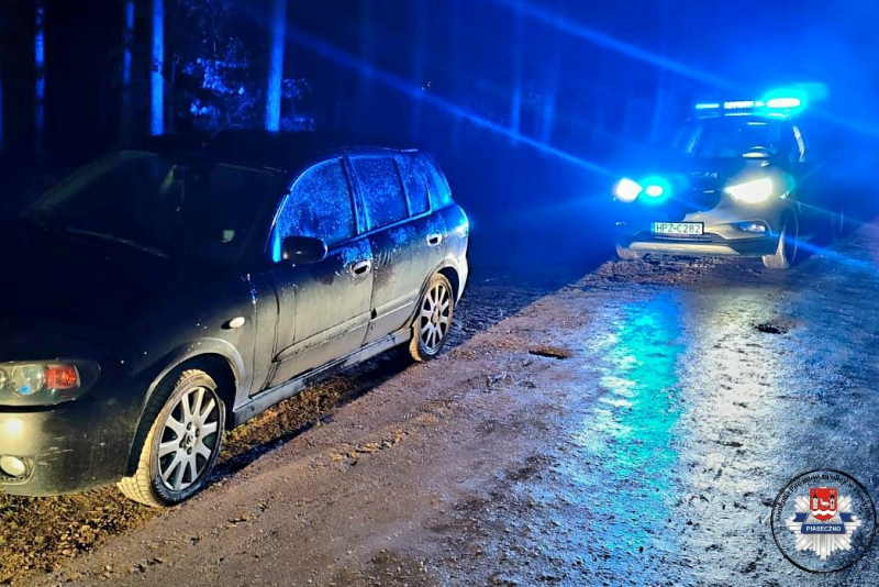 Najpierw ukradł kluczyki, później samochód - łup odebrali mu lesznowolscy policjanci