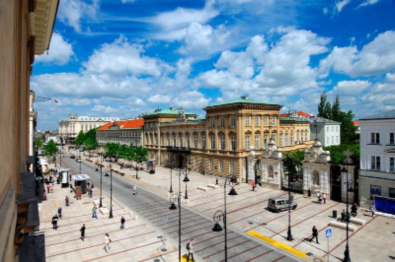 Promenada na Krakowskim Przedmieściu