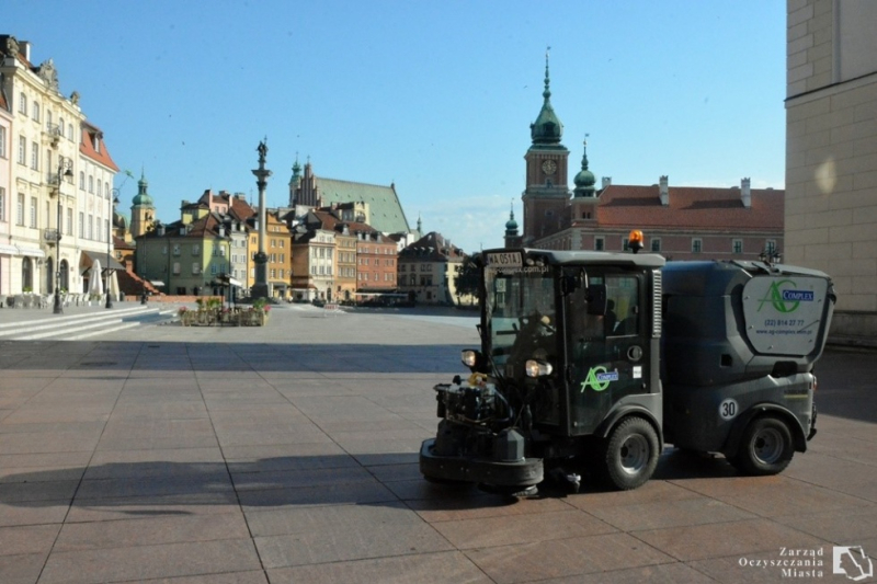Wiosenne porządki w Warszawie