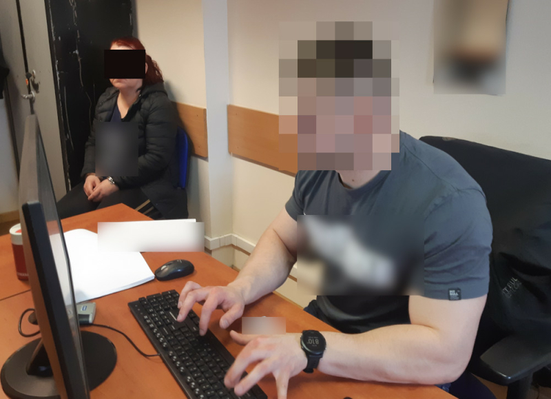 Poszukiwana za udział w zorganizowanej grupie przestępczej wpadła w ręce wolskich kryminalnych