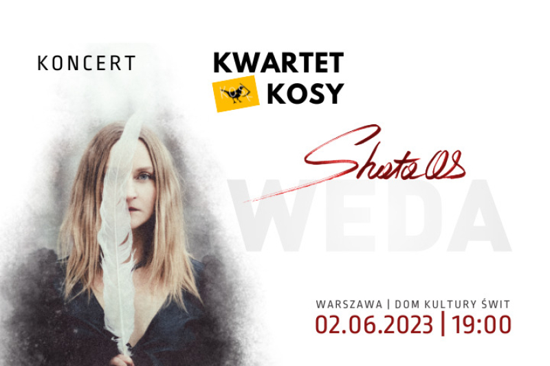 Muzyczny początek czerwca w Domu Kultury ŚWIT. Na scenie Sali Widowiskowej wystąpi ShataQS.