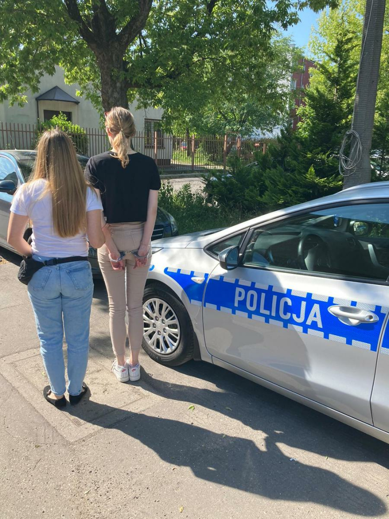 Zatrzymana za kradzieże dwóch rowerów i posiadanie narkotyków