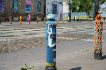 Kolorowa "Moc Włóczki” na Kawęczyńskiej