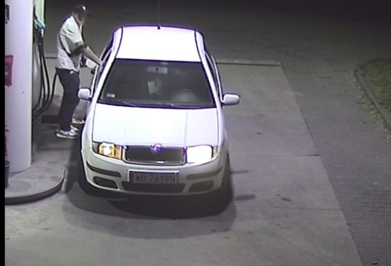 Kradzież paliwa - poznajesz tego mężczyznę?