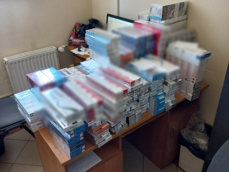 Tytoniowa kontrabanda zabezpieczona