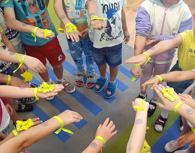 Przedszkolaki dołączyły do grona piaseczyńskich ambasadorów bezpieczeństwa