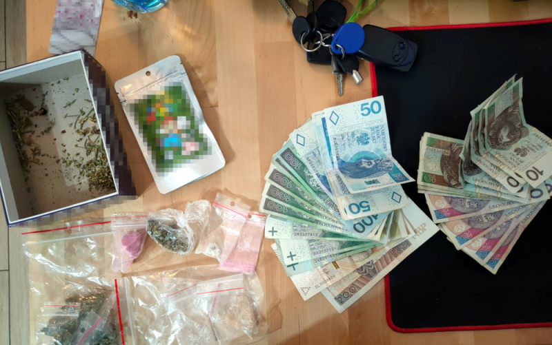 Tymczasowo aresztowany za posiadanie znacznej ilości narkotyków