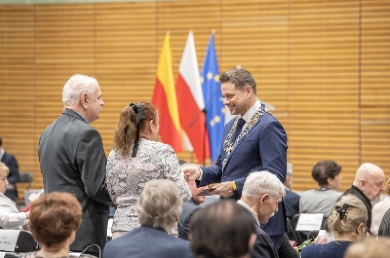 Złote pary z medalami