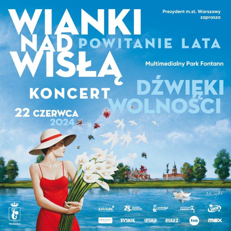 Warszawa wita lato dźwiękami wolności – Wianki nad Wisłą 2024