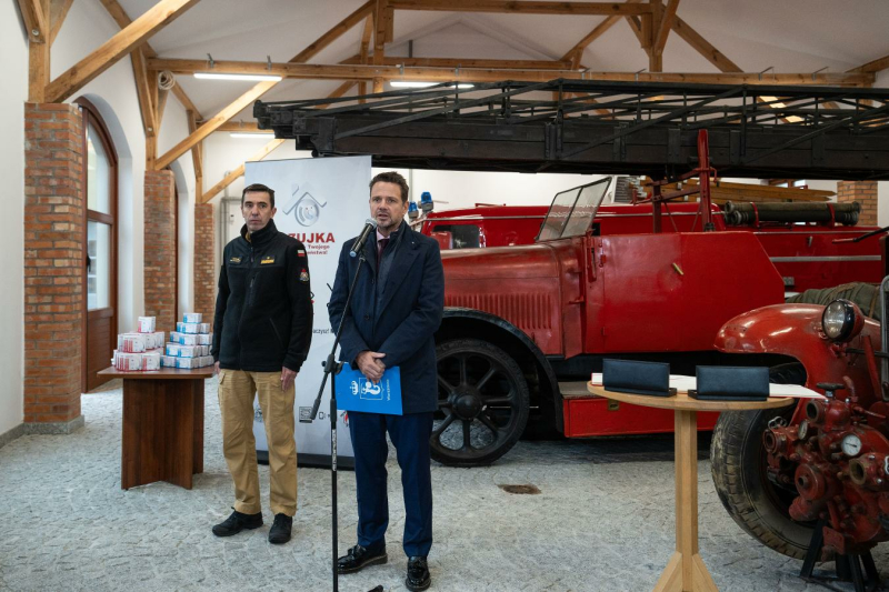 Współpraca Warszawy ze Strażą Pożarną