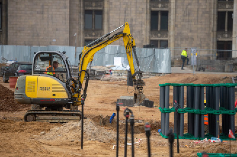 Drzewa zamiast betonu na placu Centralnym