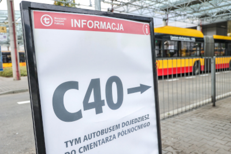 Warszawa gotowa na Wszystkich Świętych