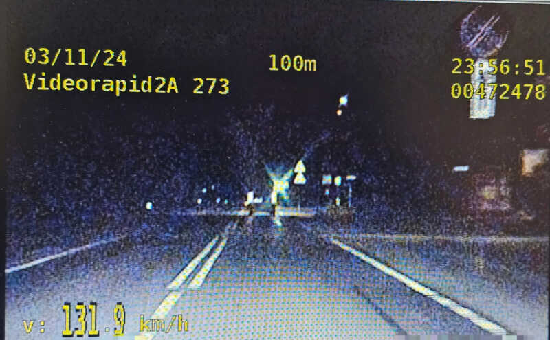 Za szybką jazdę stracił prawo jazdy