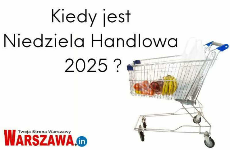 Kiedy jest niedziela handlowa 2025?